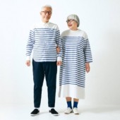 Vợ chồng Nhật U60 trở thành người mẫu cho Sunny clouds